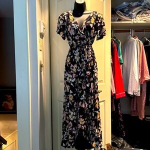 Isabel maternity dress floral